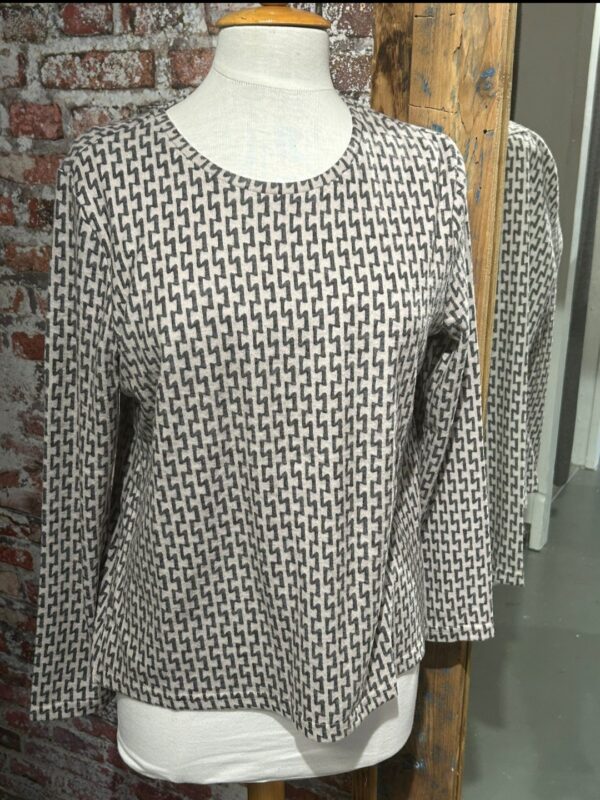 Blue Seven shirt zand
