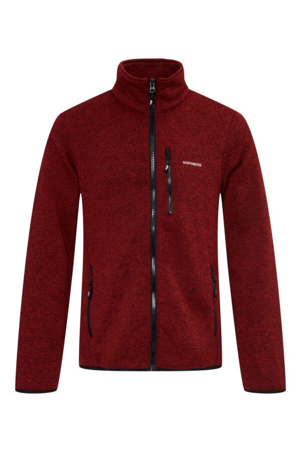 Nordberg fleece Frank bordeaux