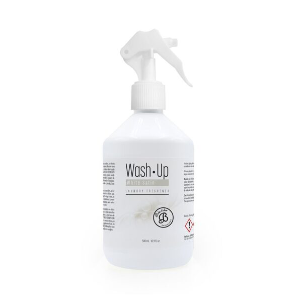 Wash Up White Satin